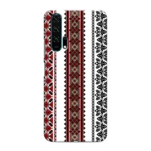 Силиконовый Чехол на Huawei Honor 20 Pro с картинкой Вышиванки (Вышиваночки)