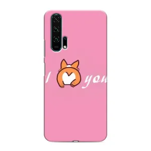 Силіконові Чохли Коханій людині для Huawei Honor 20 Pro (Я тебе кохаю)