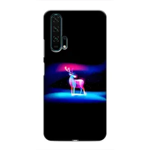 Силіконовий бампер з картинкою звірів для Huawei Honor 20 Pro (Яскравий олень)