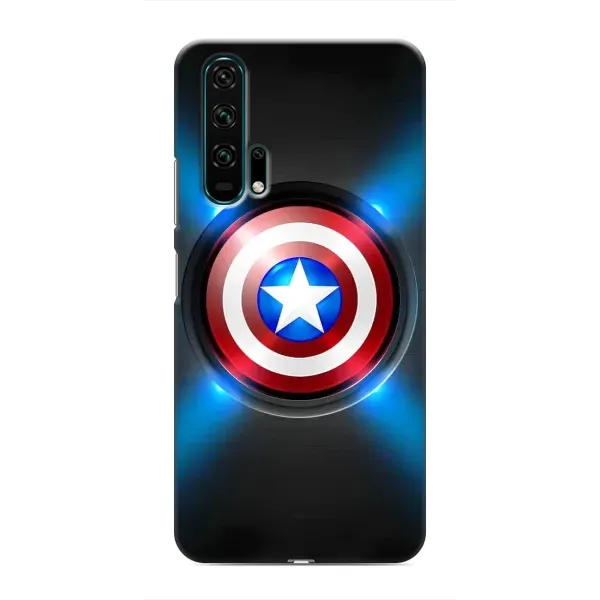 Чехол с рисунком «Яркий Щит Капитана» для Huawei Honor 20 Pro Чехол с рисунком «Яркий Щит Капитана» для Huawei Honor 20 Pro
