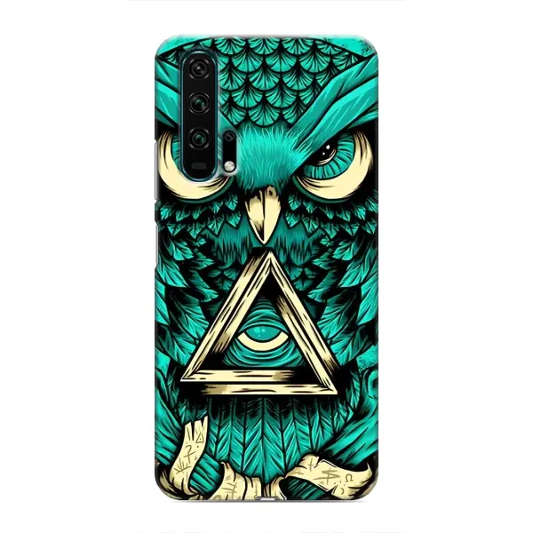 Чехол с рисунком «Зеленая сова» для Huawei Honor 20 Pro Чехол с рисунком «Зеленая сова» для Huawei Honor 20 Pro