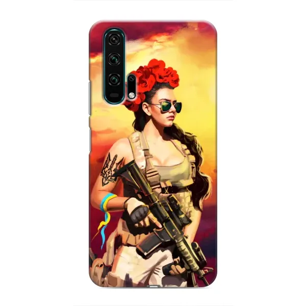 Чехол с рисунком «Женщина солдат» для Huawei Honor 20 Pro Чехол с рисунком «Женщина солдат» для Huawei Honor 20 Pro