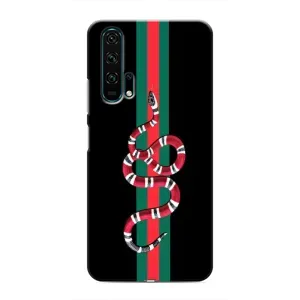 Чохли бренд ГУЧЧІ для Huawei Honor 20 Pro (Змій Гуччі)