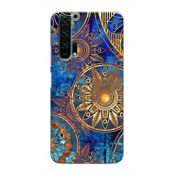 Чехол с рисунком «Золотые узоры» для Huawei Honor 20 Pro
