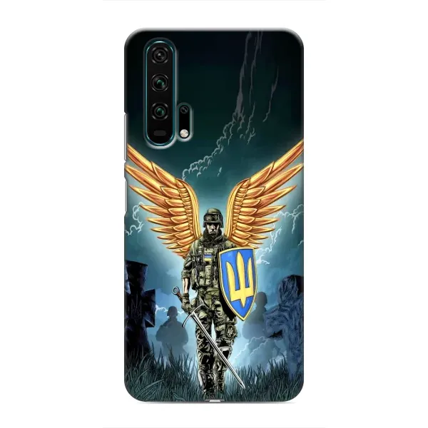Чехол с рисунком «ЗСУ з крильями» для Huawei Honor 20 Pro