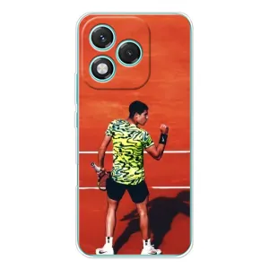 Чехлы с принтом Спортивная тематика для Huawei Honor 400 Lite (Алькарас Теннисист)