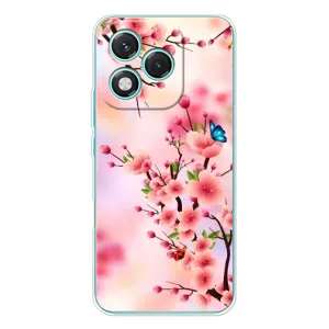 Чехол с принтом САКУРЫ на Huawei Honor 400 Lite (Бабочки на сакуре)