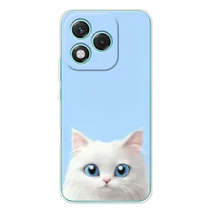 Чохол на тематику: Коти для Huawei Honor 400 Lite (Білий кіт)