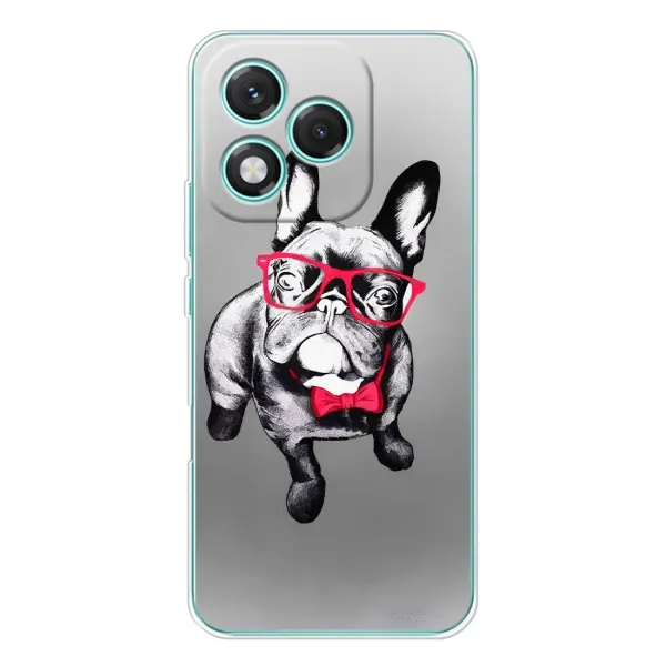 Чехол с рисунком «Бульдог в очках» для Huawei Honor 400 Lite Чехол с рисунком «Бульдог в очках» для Huawei Honor 400 Lite