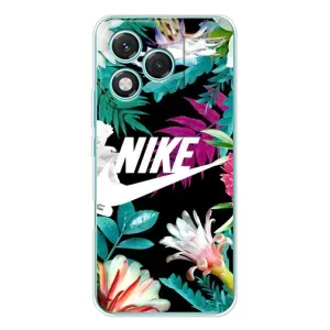 Силіконовый Чохол на Huawei Honor 400 Lite з картинкою НАЙК (Квітковий Nike)