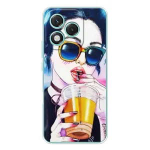 Чохол з картинкою Модні Дівчата Huawei Honor 400 Lite (Дівчина з коктейлем)