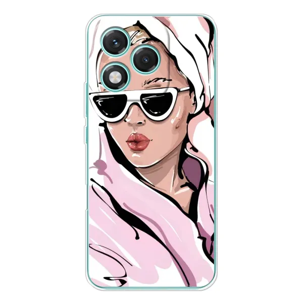 Чехол с рисунком «Девушка в халате» для Huawei Honor 400 Lite Чехол с рисунком «Девушка в халате» для Huawei Honor 400 Lite