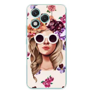 Чохол з картинкою Модні Дівчата Huawei Honor 400 Lite (Дівчина в окулярах)