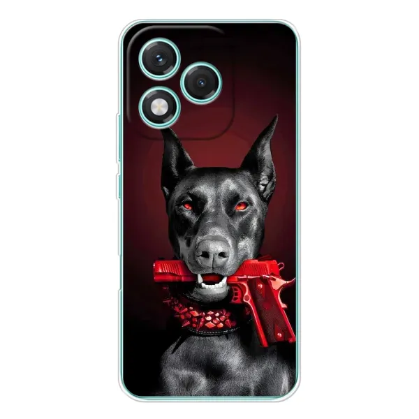 Чехол с рисунком «Доберман злой» для Huawei Honor 400 Lite Чехол с рисунком «Доберман злой» для Huawei Honor 400 Lite