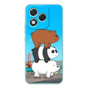 Чохли з Пандами на Huawei Honor 400 Lite (Друзі)