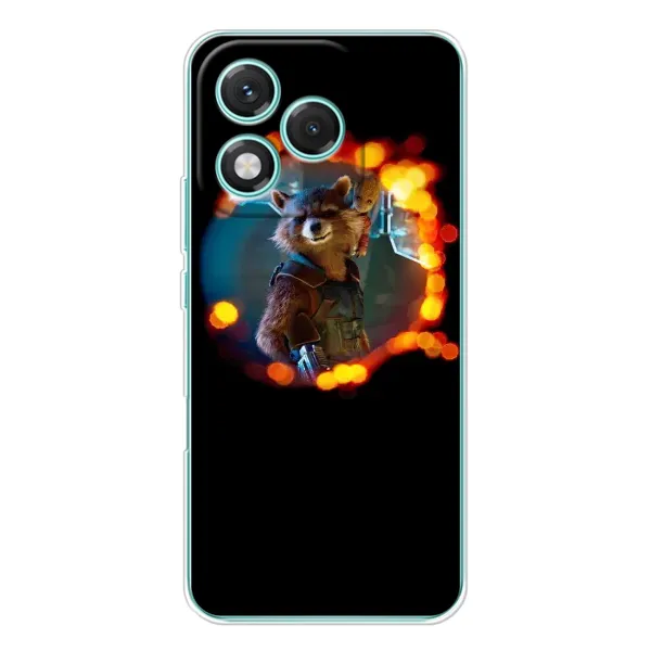 Чехол с рисунком «Енот Ракета» для Huawei Honor 400 Lite
