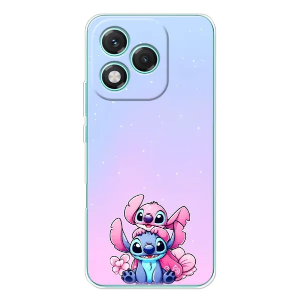 Чехол с рисунком «Энджл и Стич» для Huawei Honor 400 Lite Чехол с рисунком «Энджл и Стич» для Huawei Honor 400 Lite
