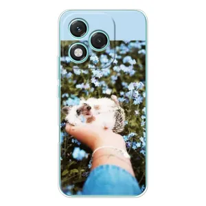 Чохли з зображенням різних тварин на Huawei Honor 400 Lite (Їжачок в руці)