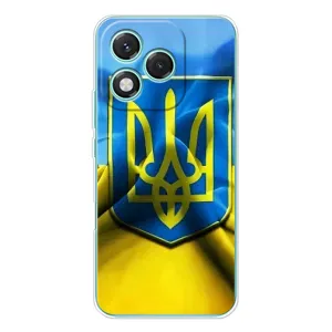 Чохол з картинкою (Патріотичний ГЕРБ) на Huawei Honor 400 Lite (Герб і Прапор України)