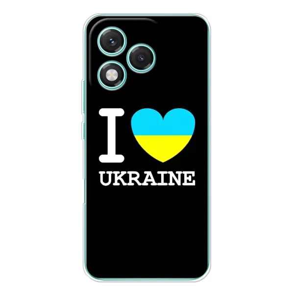 Чехол с рисунком «I Love Ukraine» для Huawei Honor 400 Lite Чехол с рисунком «I Love Ukraine» для Huawei Honor 400 Lite