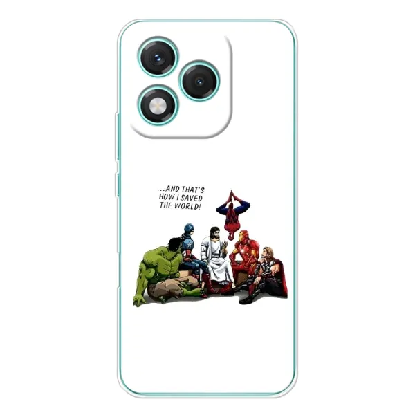 Чехол с рисунком «Иисус супергерой» для Huawei Honor 400 Lite Чехол с рисунком «Иисус супергерой» для Huawei Honor 400 Lite
