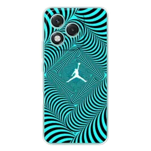 Силіконовый Чохол Nike Air Jordan на Модель телефону українськими буквами та цифрами виглядатиме так: Хуавей Хонор 400 Лайт. (Jordan)