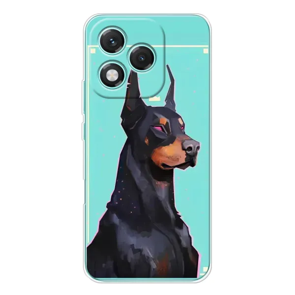 Чехол с рисунком «Король доберман» для Huawei Honor 400 Lite Чехол с рисунком «Король доберман» для Huawei Honor 400 Lite
