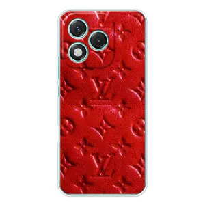 Текстурний Чохол Louis Vuitton для Модель телефону українськими буквами та цифрами виглядатиме так: Хуавей Хонор 400 Лайт. (Червоний ЛВ)