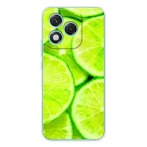 Чехол с изображением вкусной еды для Huawei Honor 400 Lite (Лайм)
