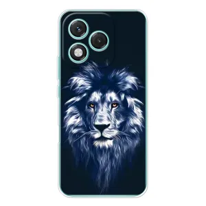 Чохол з картинкою на Huawei Honor 400 Lite (Лев – синій)