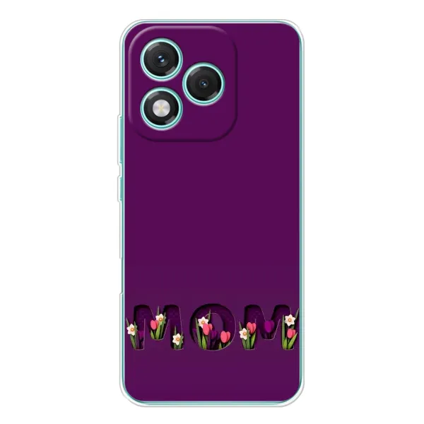Чехол с рисунком «Мама с цветами» для Huawei Honor 400 Lite