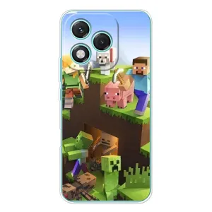 Чохли для Huawei Honor 400 Lite (Персонажі МайнКрафт) (Майн-крафт)