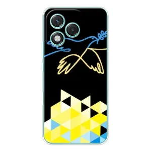 Чехол на Huawei Honor 400 Lite Украинский дизайн (Мир для Украины)