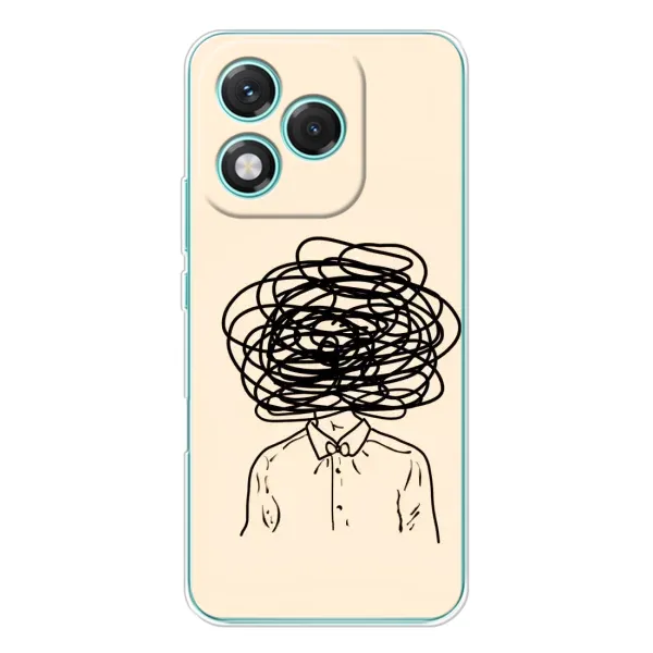 Чехол с рисунком «Мысли» для Huawei Honor 400 Lite Чехол с рисунком «Мысли» для Huawei Honor 400 Lite