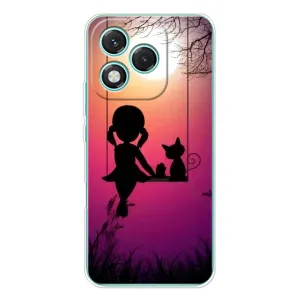 Дівчачий Чохол для Huawei Honor 400 Lite (На гойдалці)