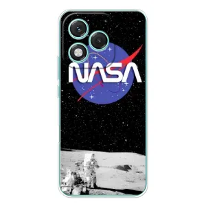 Силіконовый бампер з принтом "Наса" на Huawei Honor 400 Lite (Nasa на місяці)