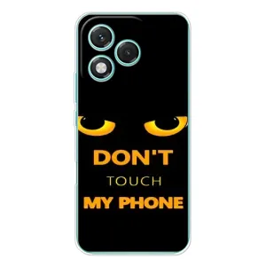 Чехол с Прикольным принтом на Huawei Honor 400 Lite (Не трогай мой телефон)