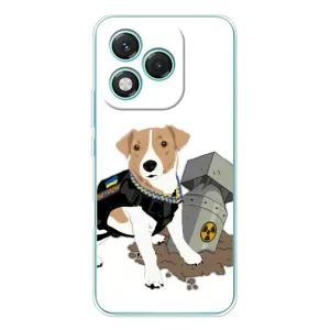 Чехол с принтом Собаки Патрон для Huawei Honor 400 Lite (Пёс Патрон с ракетой)