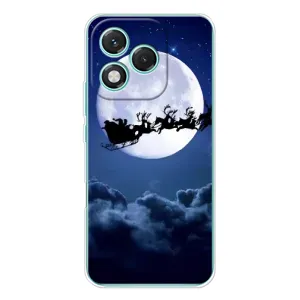 Чохол Санта Клаус для Huawei Honor 400 Lite (Санта - місяць)