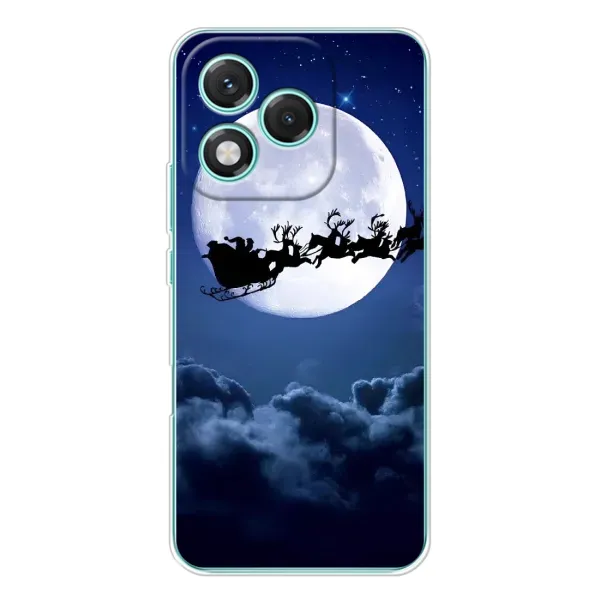 Чехол с рисунком «Санта - луна» для Huawei Honor 400 Lite