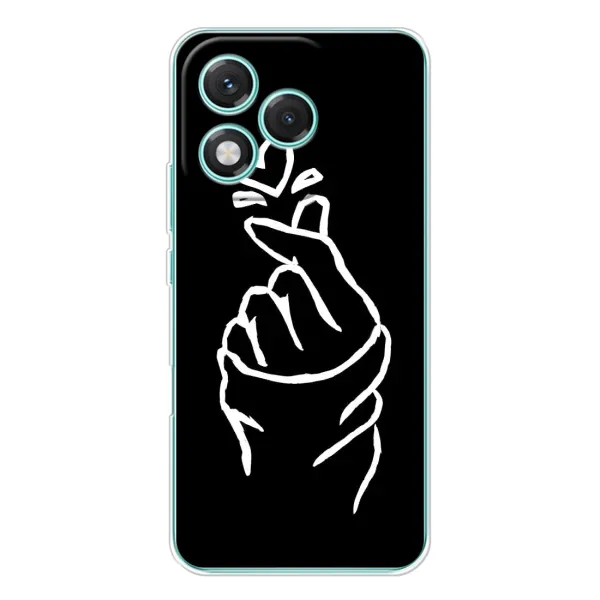 Чохол з малюнком «Сердечко на чорному» для Huawei Honor 400 Lite Чохол з малюнком «Сердечко на чорному» для Huawei Honor 400 Lite