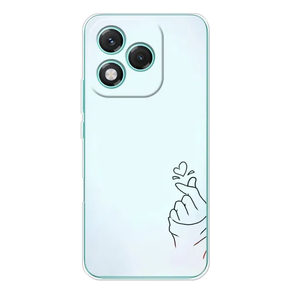 Чохол з малюнком «Сердечко на блакитному» для Huawei Honor 400 Lite Чохол з малюнком «Сердечко на блакитному» для Huawei Honor 400 Lite