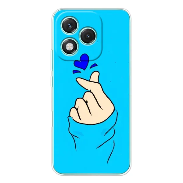 Чохол з малюнком «Сердечко на синоьому» для Huawei Honor 400 Lite Чохол з малюнком «Сердечко на синоьому» для Huawei Honor 400 Lite