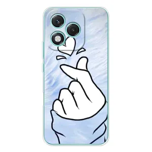 Чехлы (Знак сердечка) на Huawei Honor 400 Lite (Сердечка знак)