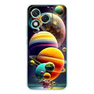 Чохол (ТПУ) з планетами на Huawei Honor 400 Lite (Сонячна система)
