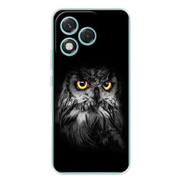 Чехол с рисунком «Сова на чёрном» для Huawei Honor 400 Lite Чехол с рисунком «Сова на чёрном» для Huawei Honor 400 Lite
