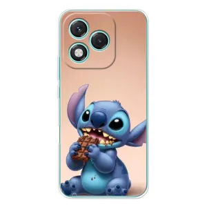 Чехол с рисунком Стич для Huawei Honor 400 Lite (Стич с шоколадом)