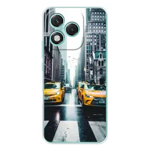 Силиконовый бампер (Работники) на Huawei Honor 400 Lite (Такси)