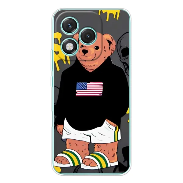 Чехол с рисунком «Teddy USA» для Huawei Honor 400 Lite