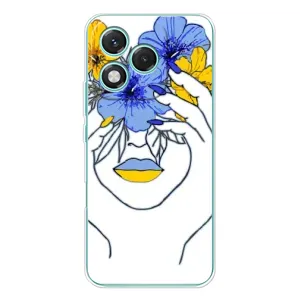 Чехол на Huawei Honor 400 Lite Украинский дизайн (Украинка на всю голову)